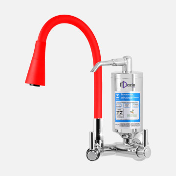 Torneira Gourmet com Filtro Zufer Cozinha Vermelha de Parede